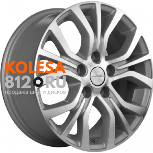 Khomen Wheels KHW1608 (Changan CS35) 6.5 R16 PCD:5/110 ET:46 DIA:63.3 F-Silver-FP