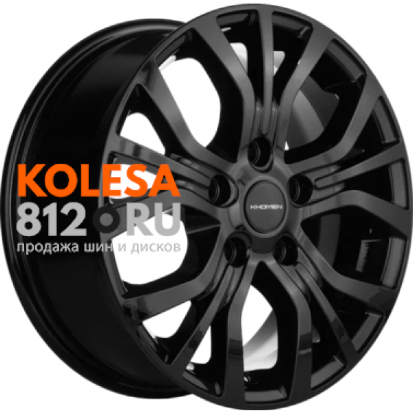 Khomen Wheels KHW1608 6.5 R16 PCD:5/120 ET:38 DIA:65.1 black