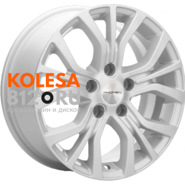 Khomen Wheels KHW1608 6.5 R16 PCD:5/120 ET:51 DIA:65.1 F-Silver