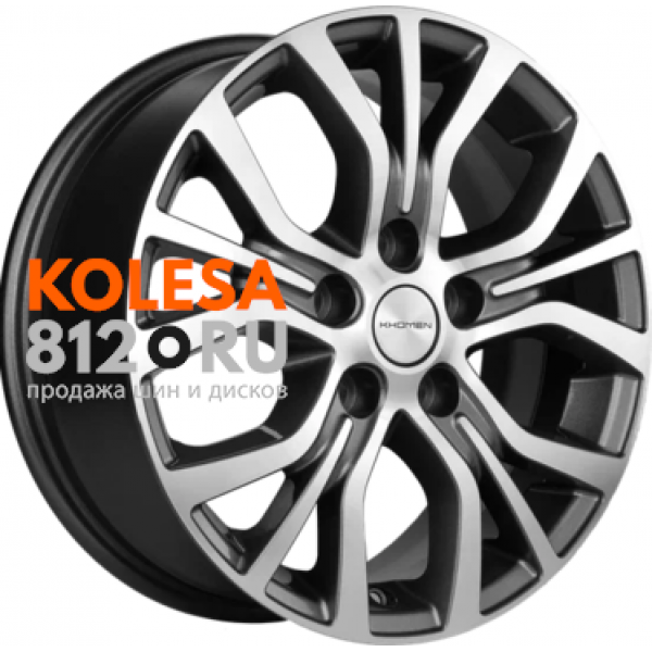 Khomen Wheels KHW1608 6.5 R16 PCD:5/110 ET:43 DIA:65.1 Gray-FP