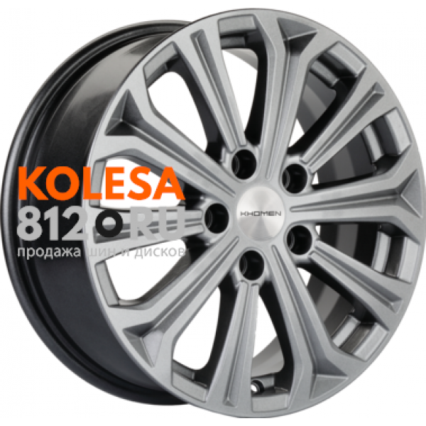 Khomen Wheels KHW1610 6.5 R16 PCD:5/108 ET:45 DIA:60.1 Gray
