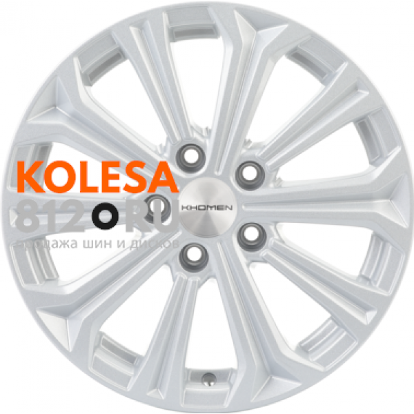 Khomen Wheels KHW1610 6.5 R16 PCD:5/114.3 ET:45 DIA:60.1 F-Silver