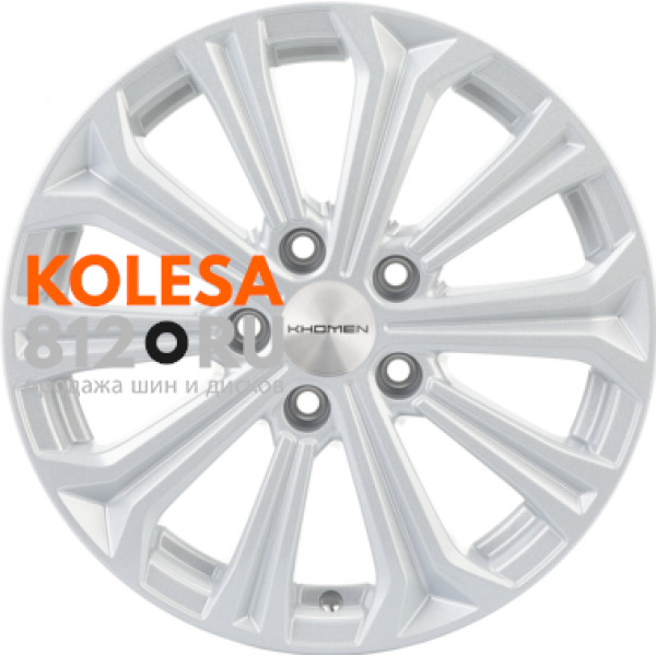 Khomen Wheels KHW1610 6.5 R16 PCD:5/112 ET:50 DIA:57.1 F-Silver