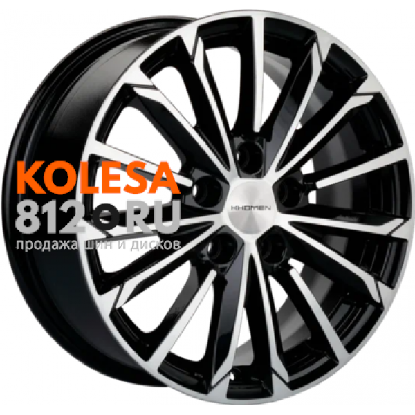Khomen Wheels KHW1611 (ASX) 6.5 R16 PCD:5/114.3 ET:46 DIA:67.1 Black-FP