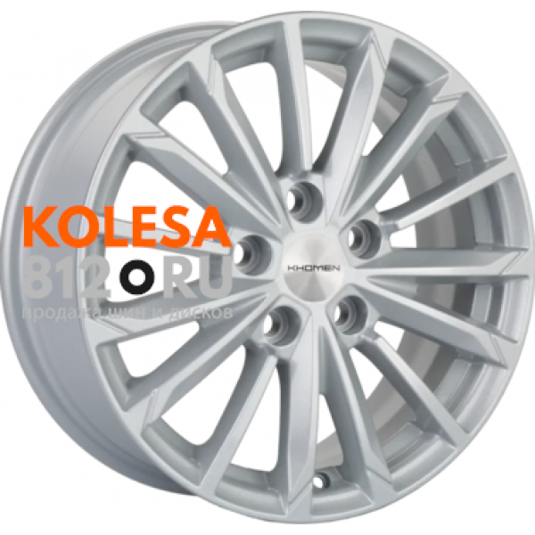 Khomen Wheels KHW1611 6.5 R16 PCD:5/114.3 ET:45 DIA:60.1 F-Silver