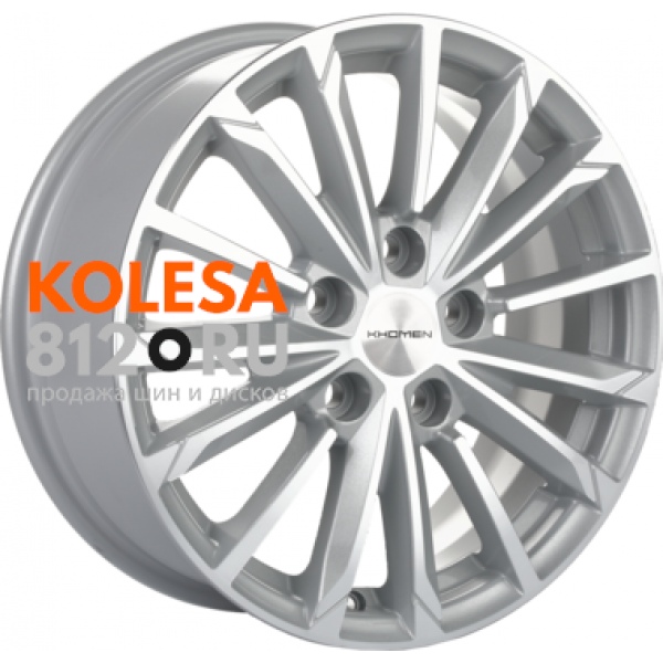 Khomen Wheels KHW1611 6.5 R16 PCD:5/108 ET:50 DIA:63.3 F-Silver-FP