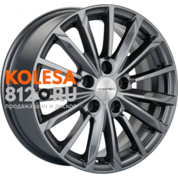 Khomen Wheels KHW1611 6.5 R16 PCD:5/114.3 ET:45 DIA:54.1 Gray