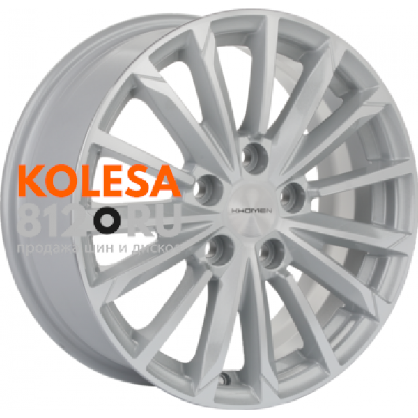 Khomen Wheels KHW1611 6.5 R16 PCD:5/114.3 ET:45 DIA:67.1 F-Silver