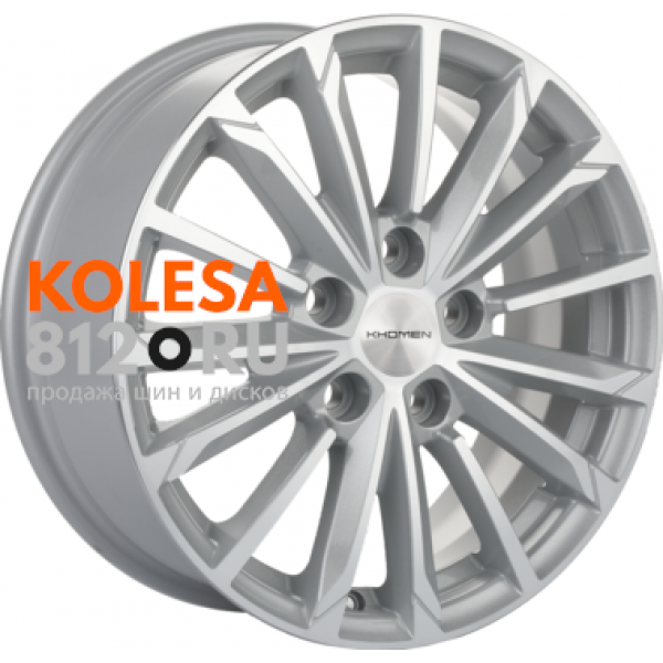 Khomen Wheels KHW1611 6.5 R16 PCD:5/112 ET:46 DIA:57.1 F-Silver