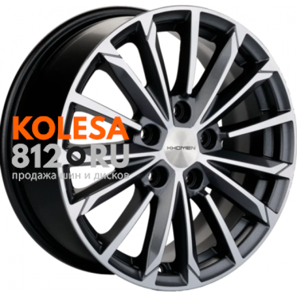 Khomen Wheels KHW1611 6.5 R16 PCD:5/114.3 ET:44 DIA:67.1 Gray-FP