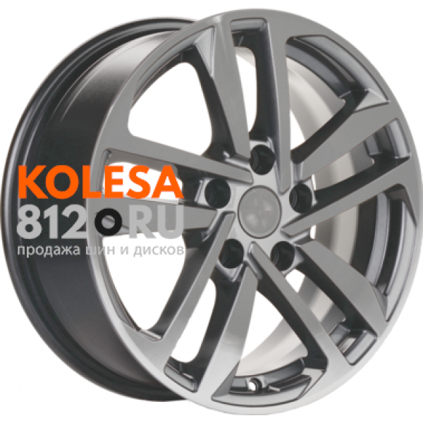 Khomen Wheels KHW1612 6.5 R16 PCD:5/112 ET:46 DIA:57.1 Gray