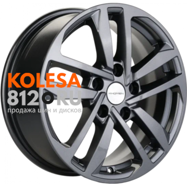 Khomen Wheels KHW1612 6.5 R16 PCD:5/114.3 ET:40 DIA:66.1 Gray