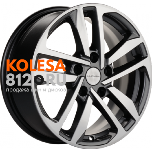 Khomen Wheels KHW1612 6.5 R16 PCD:5/114.3 ET:47 DIA:66.1 Gray-FP