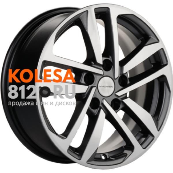 Khomen Wheels KHW1612 6.5 R16 PCD:5/112 ET:46 DIA:57.1 Gray-FP