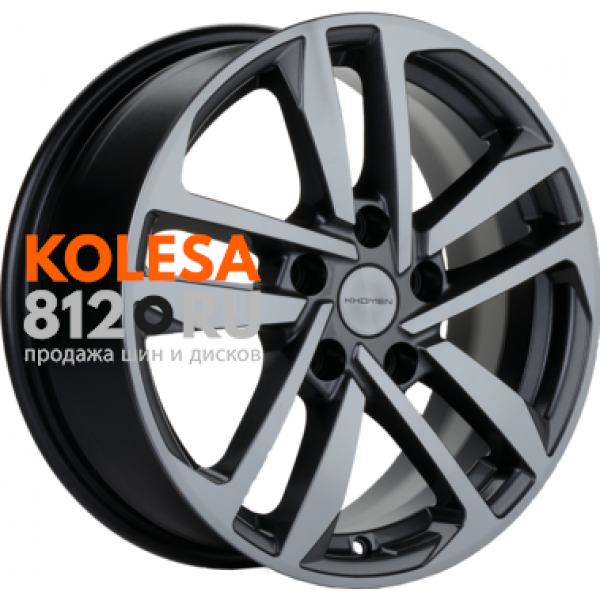 Khomen Wheels KHW1612 6.5 R16 PCD:5/114.3 ET:41 DIA:67.1 Gray