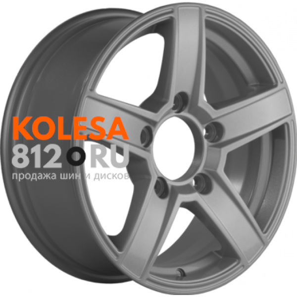 Khomen Wheels KHW1614 6.5 R16 PCD:5/139.7 ET:35 DIA:98.5 F-Silver