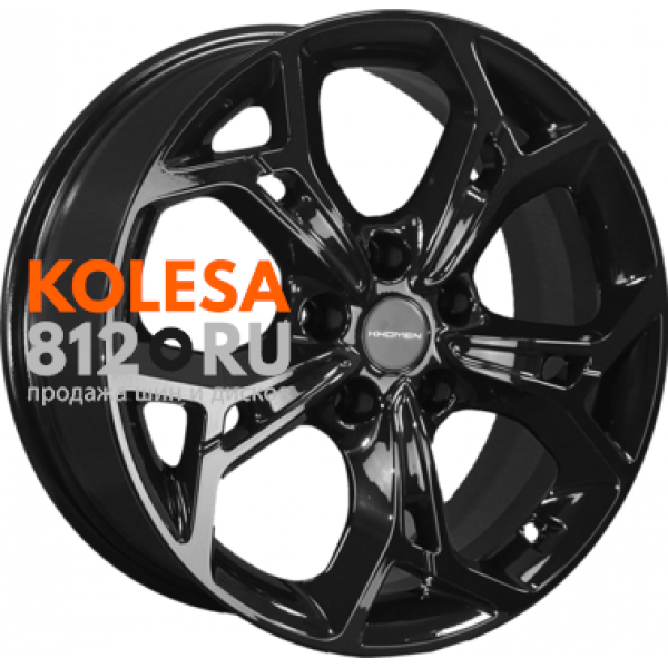 Khomen Wheels KHW1702 7 R17 PCD:5/114.3 ET:48 DIA:56.1 black