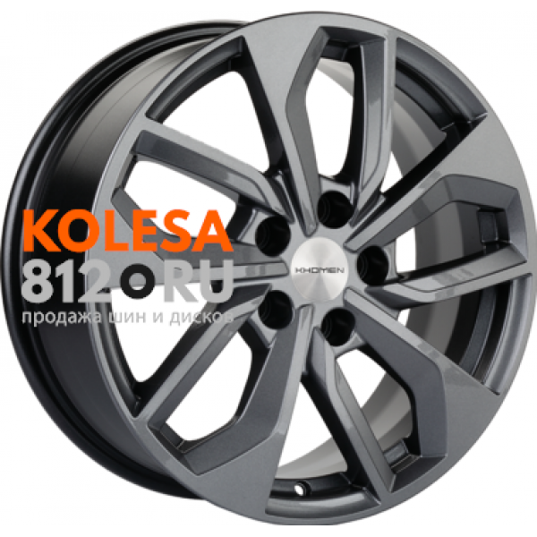 Khomen Wheels KHW1703 7 R17 PCD:5/114.3 ET:45 DIA:67.1 Gray