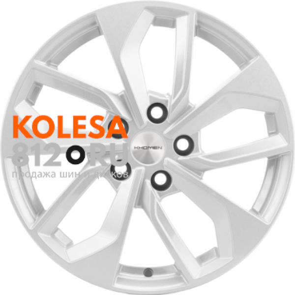 Khomen Wheels KHW1703 7 R17 PCD:5/112 ET:46 DIA:66.6 F-Silver