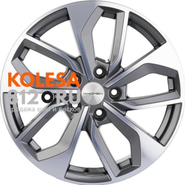 Khomen Wheels KHW1703 7 R17 PCD:5/112 ET:46 DIA:66.6 Gray-FP