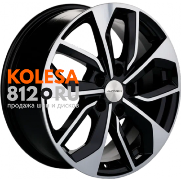 Khomen Wheels KHW1703 (Jac/Москвич 3) 7 R17 PCD:5/108 ET:40 DIA:54.1 black