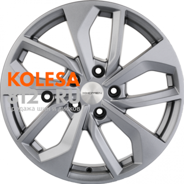 Khomen Wheels KHW1703 7 R17 PCD:5/112 ET:40 DIA:57.1 G-Silver