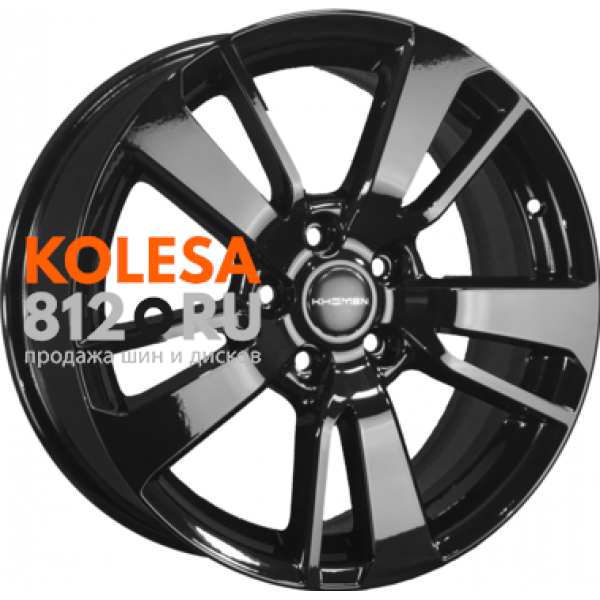 Khomen Wheels KHW1704 7 R17 PCD:5/108 ET:50 DIA:63.35 black