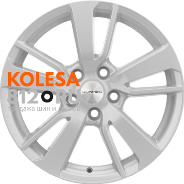Khomen Wheels KHW1704 7 R17 PCD:5/114.3 ET:38 DIA:67.1 F-Silver