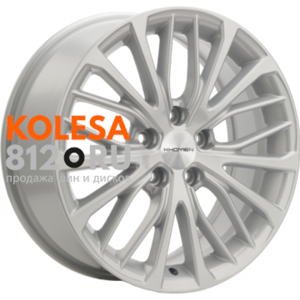 Khomen Wheels KHW1705 7 R17 PCD:5/108 ET:40 DIA:60.1 F-Silver