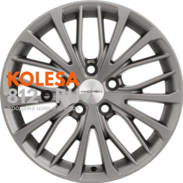 Khomen Wheels KHW1705 7 R17 PCD:5/114.3 ET:45 DIA:67.1 G-Silver