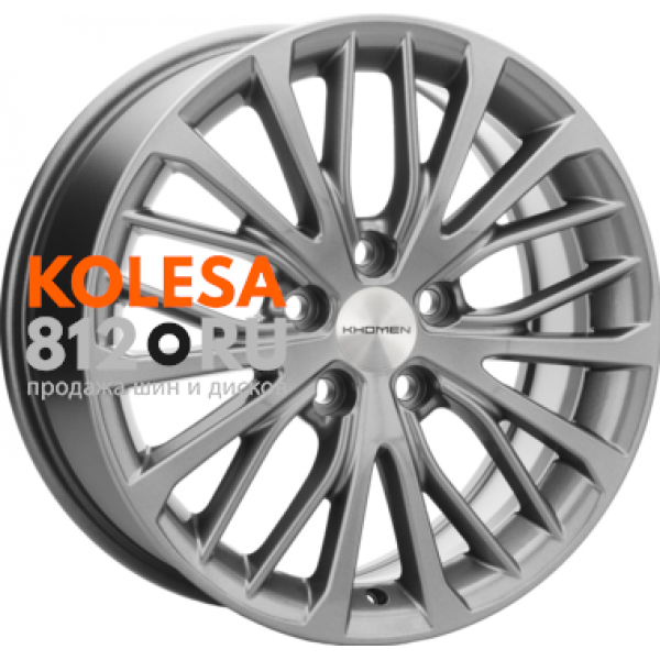 Khomen Wheels KHW1705 7 R17 PCD:5/114.3 ET:45 DIA:67.1 Gray
