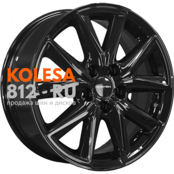 Khomen Wheels KHW1706 7 R17 PCD:5/110 ET:46 DIA:63.3 black