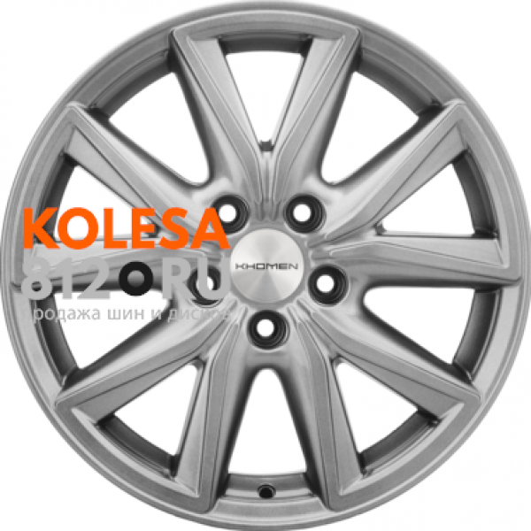 Khomen Wheels KHW1706 7 R17 PCD:5/114.3 ET:50 DIA:67.1 G-Silver