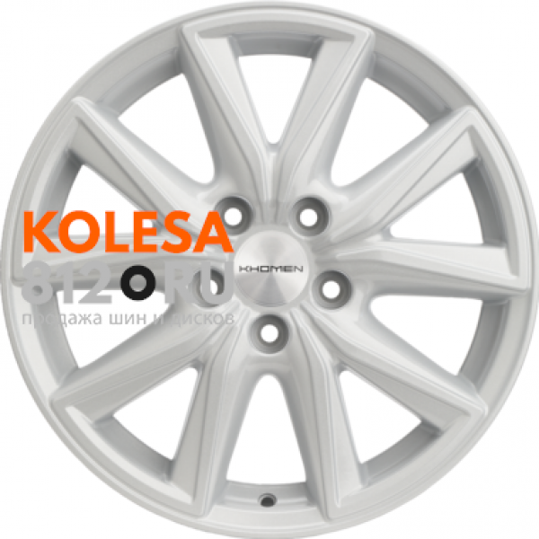 Khomen Wheels KHW1706 7 R17 PCD:5/114.3 ET:53 DIA:67.1 F-Silver