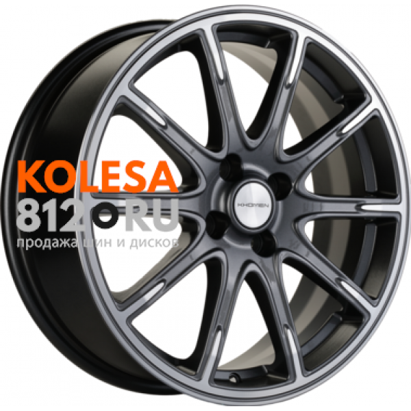 Khomen Wheels KHW1707 6.5 R17 PCD:4/98 ET:38 DIA:58.6 Gray-FP