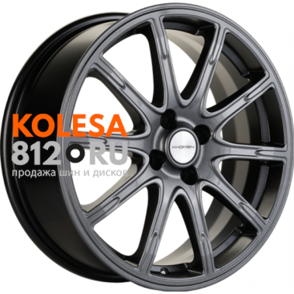 Khomen Wheels KHW1707 6.5 R17 PCD:4/100 ET:41 DIA:60.1 Gray