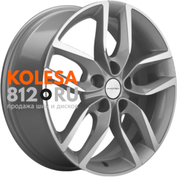 Khomen Wheels KHW1708 6.5 R17 PCD:5/112 ET:38 DIA:57.1 F-Silver-FP