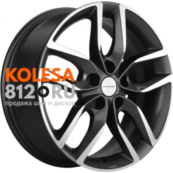 Khomen Wheels KHW1708 6.5 R17 PCD:5/114.3 ET:45 DIA:60.1 Gray-FP