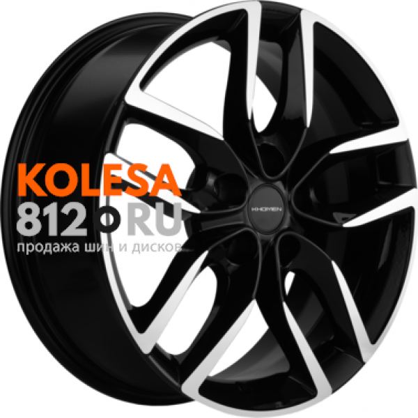 Khomen Wheels KHW1708 6.5 R17 PCD:5/114.3 ET:45 DIA:67.1 Black-FP