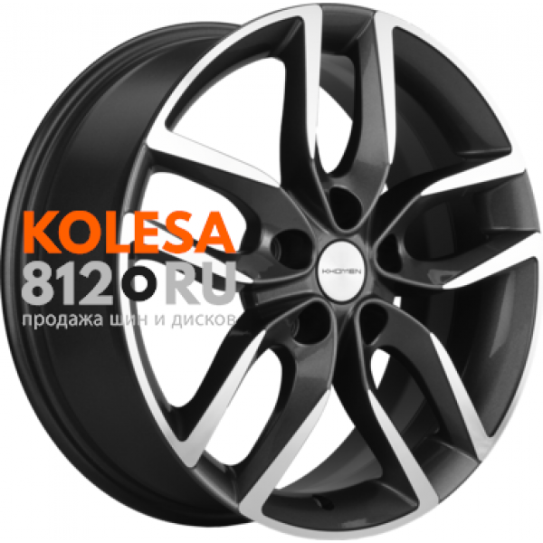 Khomen Wheels KHW1708 6.5 R17 PCD:5/114.3 ET:45 DIA:67.1 Gray-FP