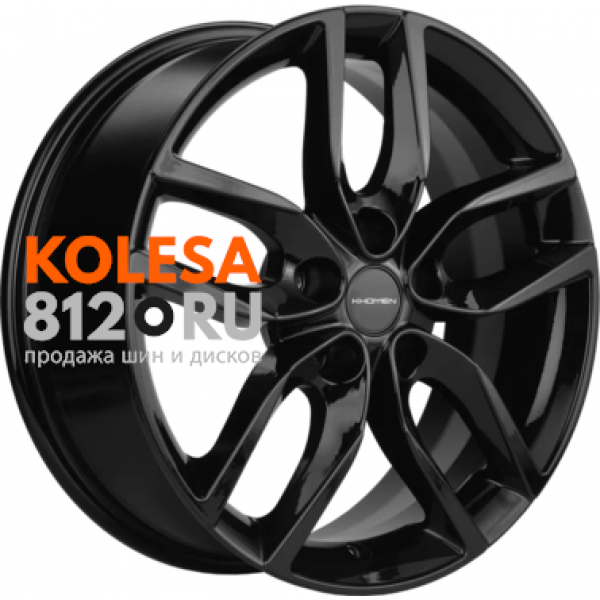 Khomen Wheels KHW1708 6.5 R17 PCD:5/114.3 ET:45 DIA:67.1 black