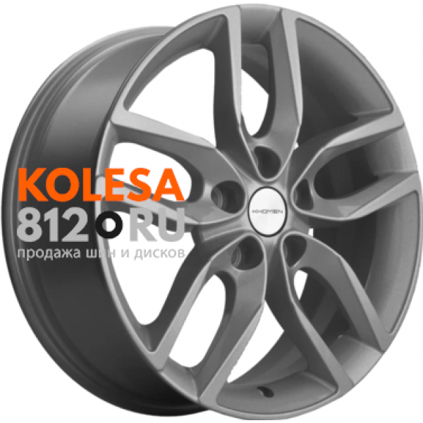 Khomen Wheels KHW1708 6.5 R17 PCD:5/114.3 ET:46 DIA:67.1 F-Silver