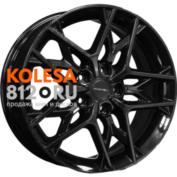 Khomen Wheels KHW1709 7 R17 PCD:5/114.3 ET:45 DIA:60.1 black