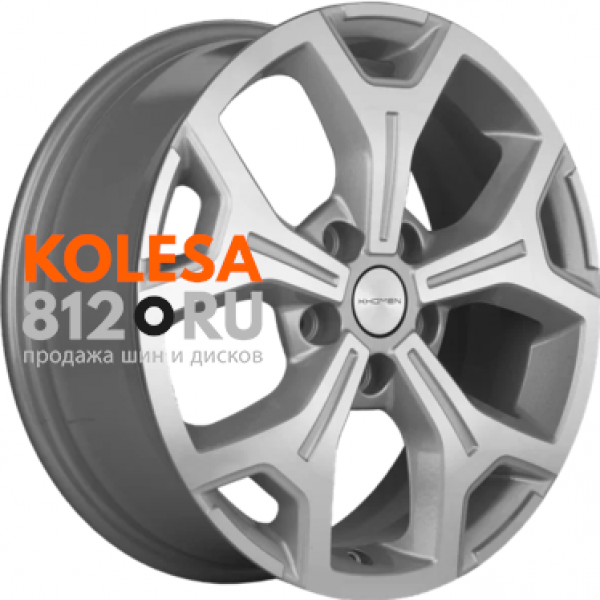 Khomen Wheels KHW1710 6.5 R17 PCD:5/108 ET:33 DIA:60.1 F-Silver-FP
