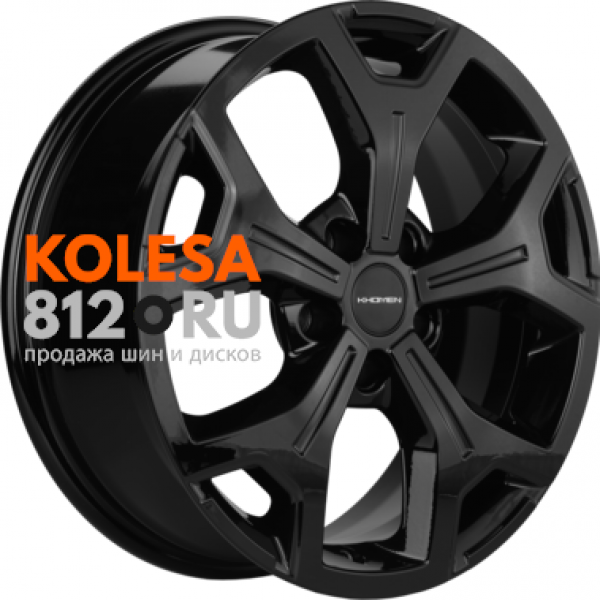 Khomen Wheels KHW1710 7 R17 PCD:5/108 ET:43 DIA:65.1 black