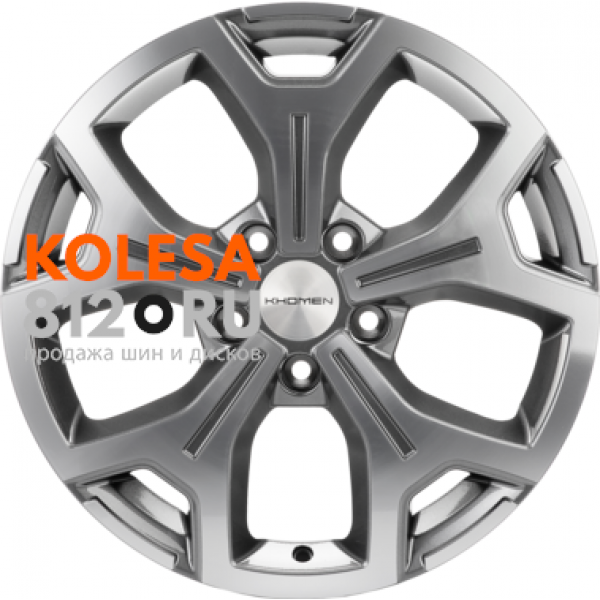 Khomen Wheels KHW1710 6.5 R17 PCD:5/114.3 ET:50 DIA:67.1 Gray-FP