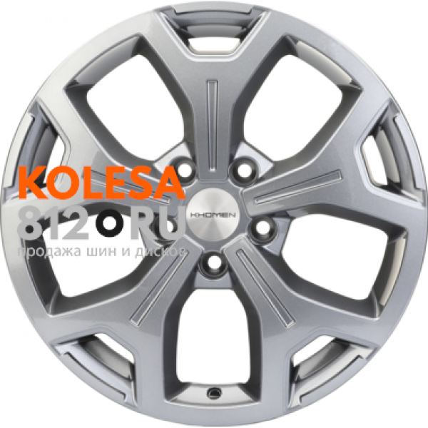 Khomen Wheels KHW1710 6.5 R17 PCD:5/114.3 ET:50 DIA:67.1 Gray