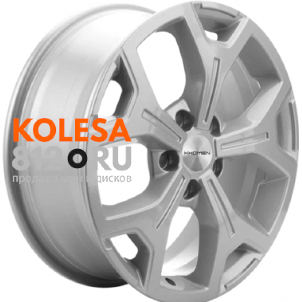 Khomen Wheels KHW1710 7 R17 PCD:5/108 ET:33 DIA:60.1 F-Silver