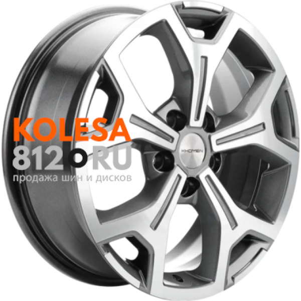 Khomen Wheels KHW1710 6.5 R17 PCD:5/108 ET:33 DIA:60.1 Gray-FP