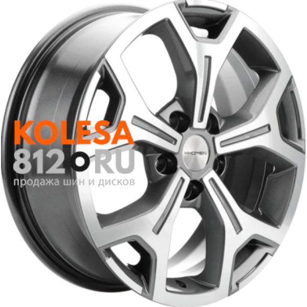 Khomen Wheels KHW1710 6.5 R17 PCD:5/114.3 ET:45 DIA:54.1 Gray-FP